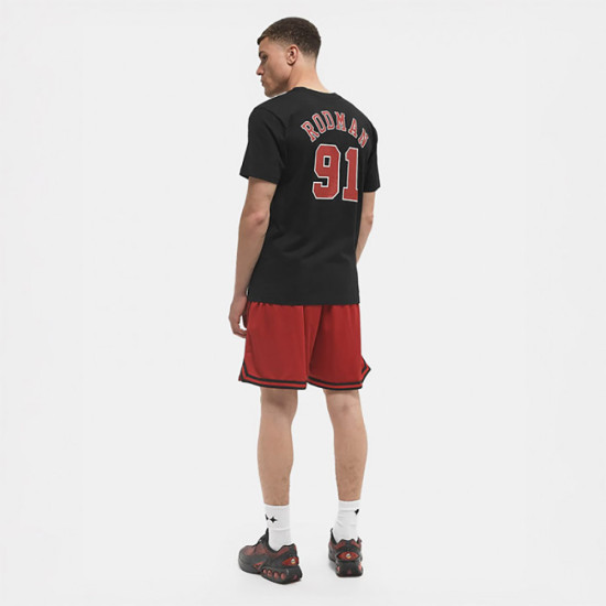 Mitchell & Ness Ανδρική κοντομάνικη μπλούζα NBA Name & Number T-Shirt